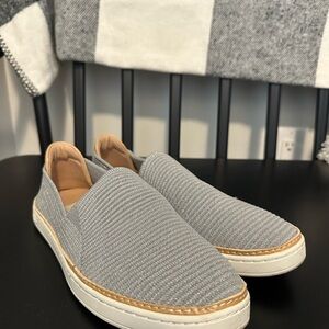 Silver Women’s Slip-On Shoes